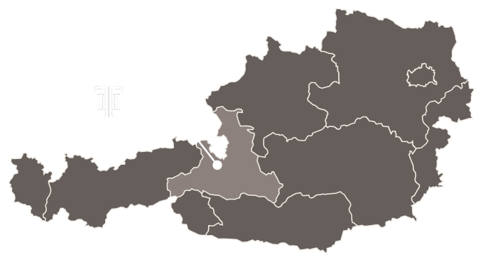 Grafik zur Lage des Bauernhofs Thomanhof in Leogang