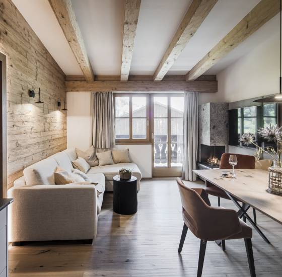 Chalet Appartement auf dem Bauenrnhof Thomanhof in Leogang