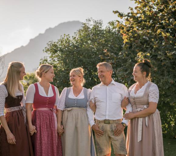 Gastgeber Familie Breitfuss vom Thomanhof in Saalfelden